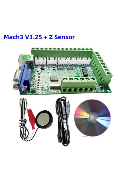 MacroBase Mach3 V3.25 USB driver motion controller 5 axis CNC board Z tool setter for cnc Router cutting en...