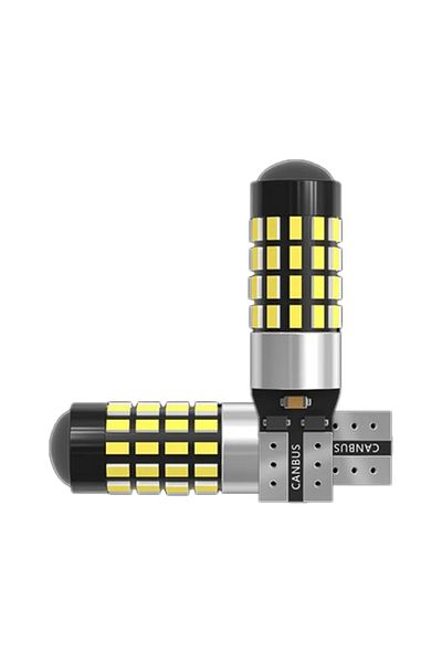 AMSYD 2 قطعة T10 W5W 194 501 Led Canbus لا يوجد خطأ ضوء داخلي للسيارة T10 3014 45SMD رقائق بيضاء نقية...