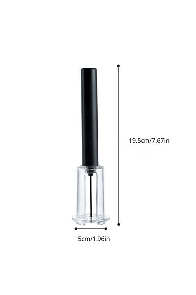 Choice Black 1pcs Wine Bottle Opener Air Pump Opener Corkscrew Take Out Wine Cork Remover Corkscrew Kitchen