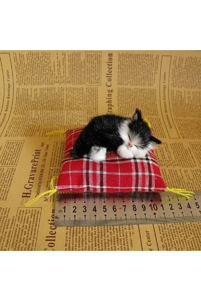 Choice Cute Soft Stuffed Kitten Model Simulation Cat Plush Toys Fake Cat Realist Animals for Kids Girls ...