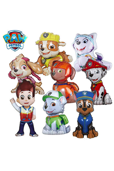 Choice عبوة واحدة من 8 قطع من بالونات باو باترول لتزيين الحفلات، مستلزمات إنق...