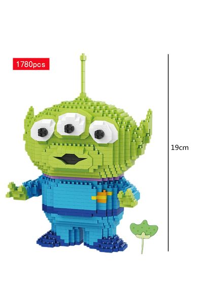 Choice 8809 (1780PCS BOXED) Kawaii Disney Toy Story Building Block Sheriff Woody Buzz Lightyear Jessie Doll
