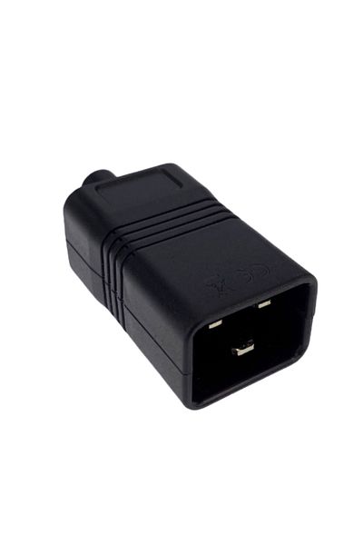Choice مقبس PDU/UPS ذكر قياسي Iec320 C19 C20 16a 250v Ac كابل الطاقة الكهربائية موصل سلك قابل للإزالة
