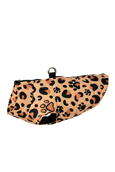 Choice4 S Leopard Dog Jacket Winter Warm Clothes For Small Medium Dogs Cats L...