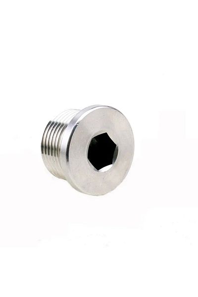 Choice JIAX 1PCS Stainless Steel M18x1.5 Thread Plug O2 Oxygen Sensor Inner Hexagon Bung Connector Auto ...