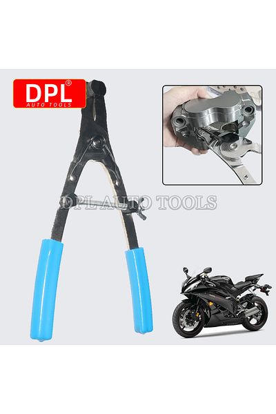 Choice Blue Motorcycle Brake Piston Caliper Hand Repair Tools Removal Pliers Carbon Steel Kit Motorbike Acc