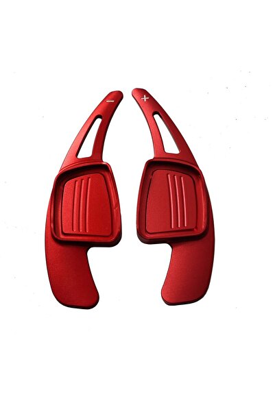 Choice1 مبدل السرعات الأحمر لعجلة القيادة لسيارة أودي A3 / S3 فيس ليفت A5 S5 ...