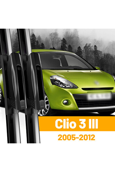 Choice شفرات المساحات الأمامية لسيارة رينو كليو 3 هاتشباك 2005-2012 2007 2010...