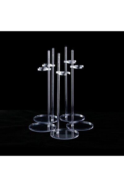 Choice 5 PCS 5/10 PCS Acrylic Doll Holder Stands Transparent 30cm Figure Disp...