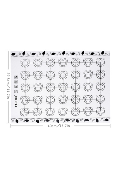 Choice B02 FAIS DU حصيرة خبز سيليكون غير لاصقة من الماكارون فوندانت أدوات خبز...