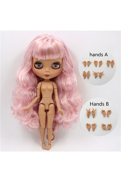 Choice Matte Face Dark Skin Doll With Hand Ab Icy Dbs Blyth Doll 1/6 Bjd Joint Body Dark Skin Matte Face Pu