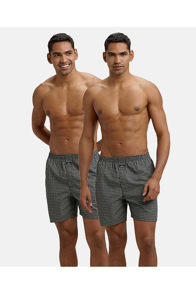 JOCKEY Relax Boxer Shorts 2Pcs Pck 1222-02 Multicolor