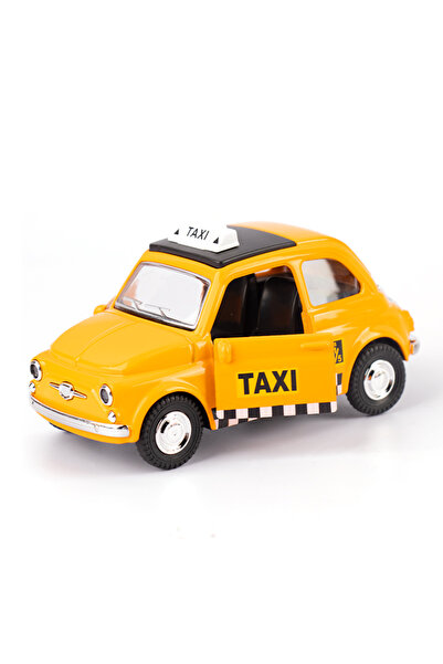 Choice سيارة تاكسي ريترو برتقالية 1/32 نموذج سيارة لعبة مصغرة مصنوعة من سبائك...