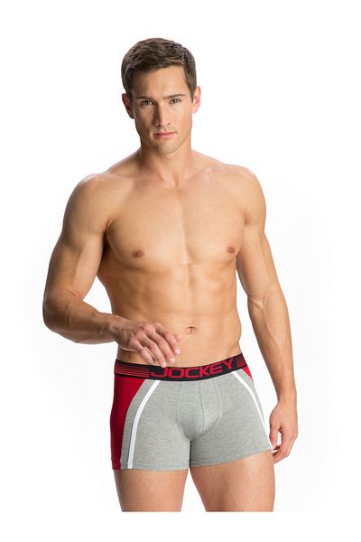 JOCKEY Zone Stretch Fashion Trunk US21-01 Gray