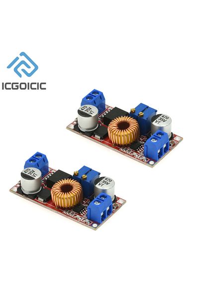 Choice 2pcs Xl4015 Module 2pcs Xl4015 5a Dc To Dc Power Converter 8-34v To 1.25-32v Cc Cv Led Driver Step D