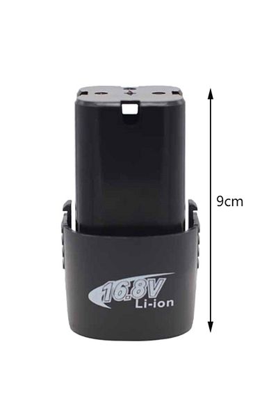JETTING Black 1pc 16.8v Lithium Battery 18650 Li-ion Battery Power Tools Accessories For Cordless Screwdrive