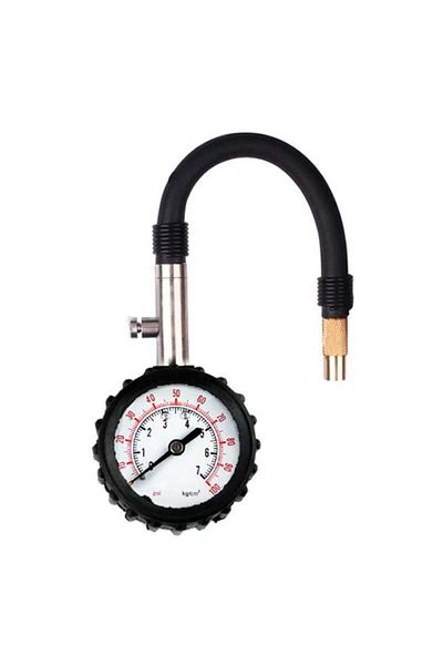 Choice 1 Pc 100psi Car Tyre Air Pressure Tester High-precision Long Tube Tire Gauge Meter For Auto Motorcyc