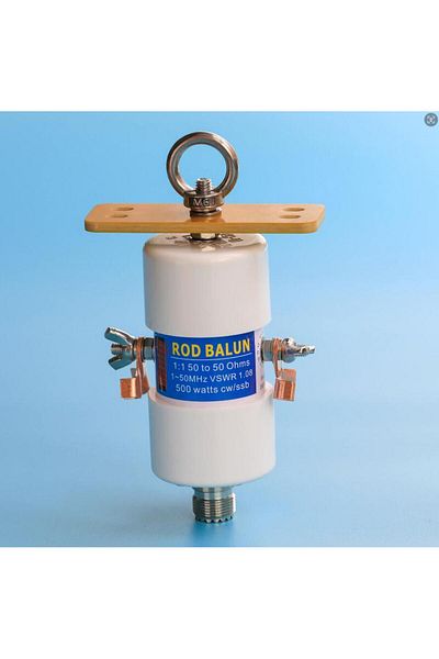 Choice هوائي HF Balun 1-50MHz 500Watt مقاوم للماء DIY Balun 1:1 الجهد Balun مع UHF أنثى (SO-239) ...