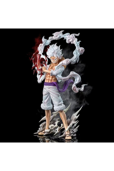 Choice مجسم لوفي من أنمي ون بيس، بطول 25 سم، بتصميم "الخمسة تروس"، مصنوع من م...