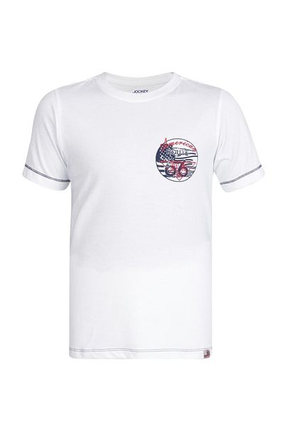 JOCKEY USA Originals T-shirt UB07-02 White
