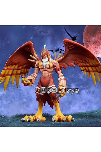 Choice 18cm Digimon Adventure Anime Figure Garudamon Figures Stand Entirely Model Pvc Statue Doll Collec...