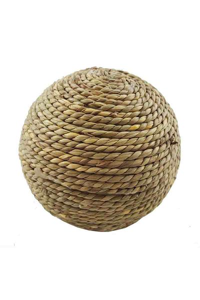 Choice 10cm Dark Brown 6/10cm Pet Chew Toy Natural Grass Ball For Rabbit Hamster Guinea Pig For Tooth Clean