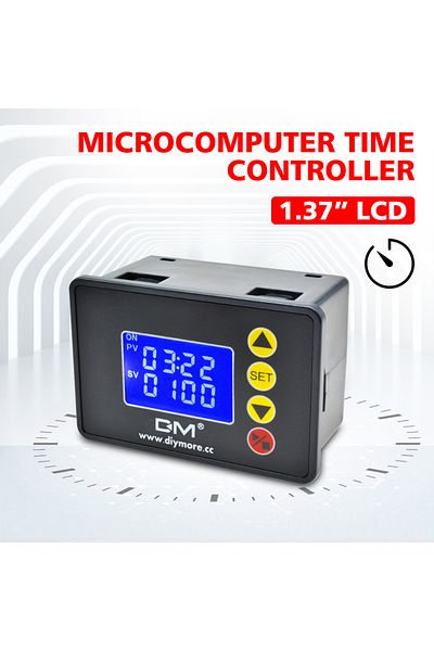 Choice DC 12V240W DM-1.37 inch LCD Display Microcomputer Time Controller Digital Time Delay Relay DC 12V DC