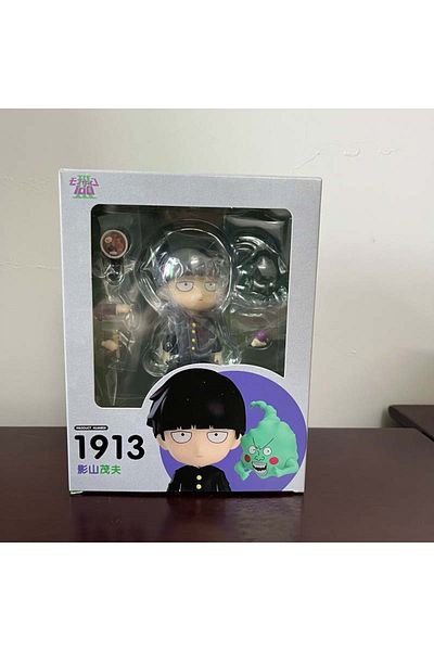 Choice 1913 With Box Anime Figure 1922 Mob Psycho 100 Iii Arataka Reigen 1913 Shigeo Kageyama Action Figure