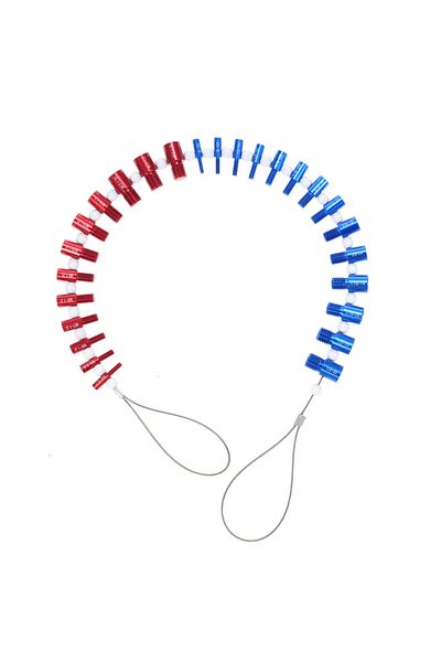 Choice Silver Inspection Measuring Tool Inch Metric Bolt Nut Screw Thread Checker Set Inch Gauge Measuring