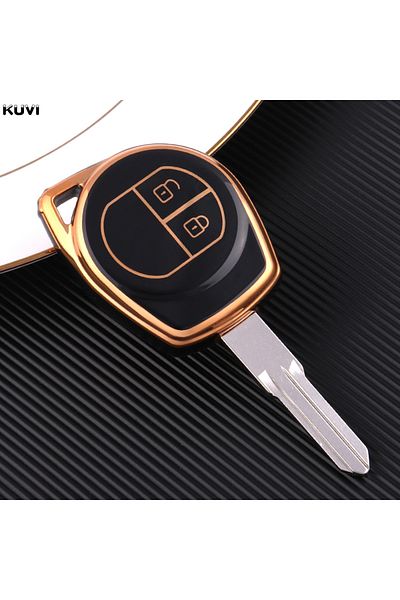 Choice Black 2 Buttons Fashion Tpu Remote Key Fob Case Cover For Suzuki Sx4 Window Vitara Amagatarai Swift