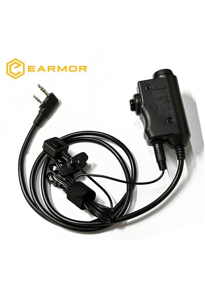 Choice محول PTT EARMOR M52 Airsoft Push To Talk سماعة اتصالات تكتيكية PTT Kenwood لسماعات الأذن...