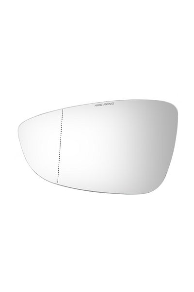 Choice For Vw Passat B7 2010-2015 Left N/s Wing Door Mirror Glass Heated Passenger Side
