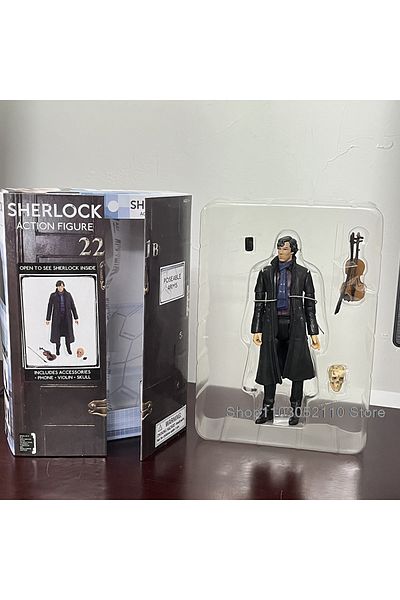Choice With Retail Box Holmes 221b Detective Sherlock Action Figure Toys Benedict Cumberbatch With Phone Co