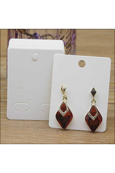 Choice 100 بطاقة 5x6.5 سم بيضاء 100 قطعة من الورق المقوى كرافت / أبيض / أسود ...