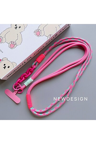 Choice 847 كوريا حزام الهاتف العالمي الطويل لتعليق الهاتف المحمول، حزام الرقب...