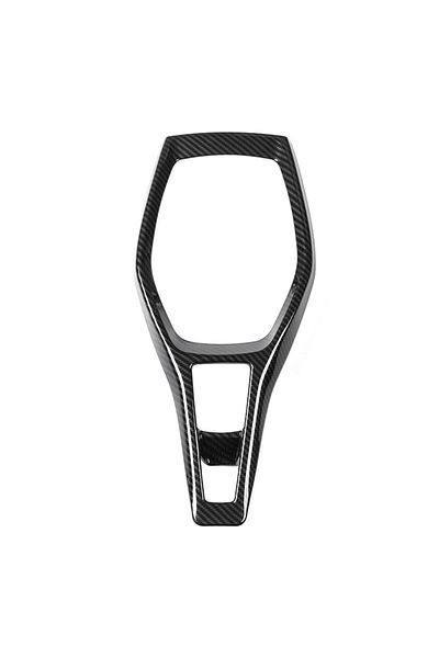 Shineka Carbon Fiber Grain Car Gear Shift Panel Decoration Cover For Chevrolet Camaro 2017 2018 2019