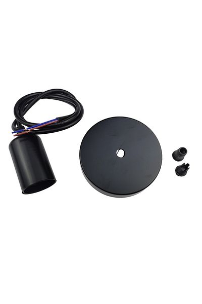 Choice E27 Black Modern Simplicity Led Base Pendant Lights E27 Lamp Holder Socket 110v 220v Lamp E27 Base F