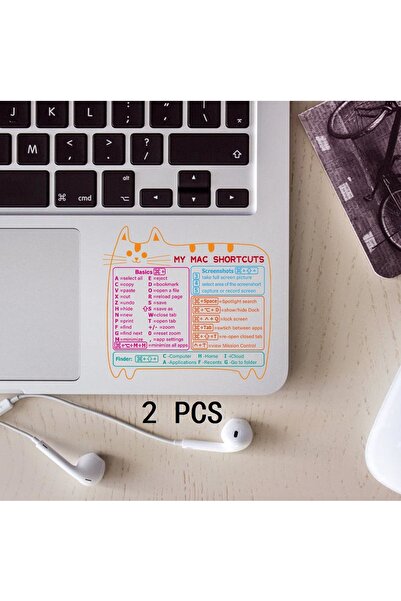 Choice دليل مرجعي سريع لنظام ماك ماك ويندوز + وورد/إكسل ملصقات اختصارات لوحة ...