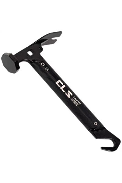 Choice مطرقة خيمة صغيرة سوداء اللون، مقبض من سبائك الألومنيوم من الفولاذ المقاوم للصدأ، مطرقة تثبيت المسامير للتخييم، صغيرة