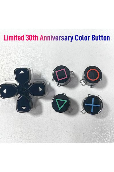 Storm Wyrm 30th Color Button Limited 30th Anniversary Color Button For Ps5 Controller Shell Cover Playstation 5