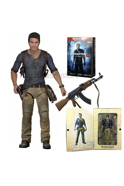 Choice In Retail Box Neca Uncharted 4 A Thief's End Nathan Drake Action Figure Model Toys Collectable Doll