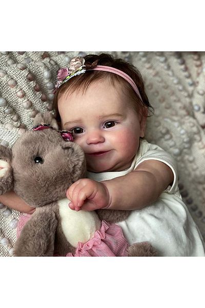 Choice 50cm Rooted Brown Hair 50cm Full Silicone Reborn Doll Bathe In Water Baby Doll Toy Fashion Simulate