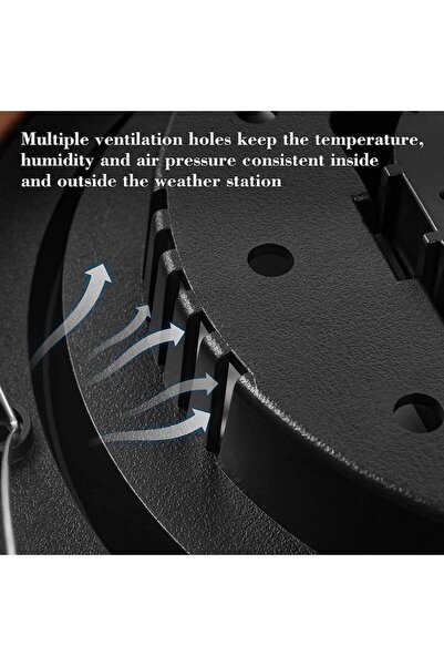 Choice 3 In 1 Barometer Thermometer Hygrometer Indoor Outdoor Weather Station Atmospheric Pressure Tempe...