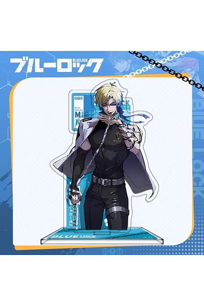 Choice 356 Blue Lock Model Badge Anime Peripheral Isagi Chigiri Bachira Nagi Karasu Acrylic Stand Figure De