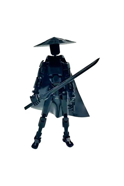 Choice One Size Black 13 Jointed Movable Action Figures Shapeshift Robot 3d Printed Mannequin Character Ass