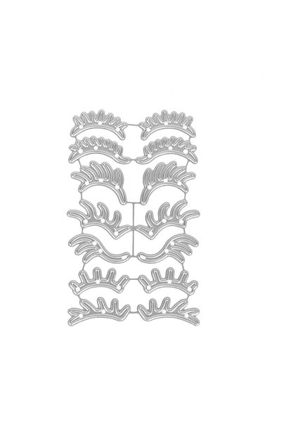 Choice Dc-3102 New Eyebrows Eyelash Die Punching Die Metal Cutting Die For Scrapbook Decoration And Card Ma