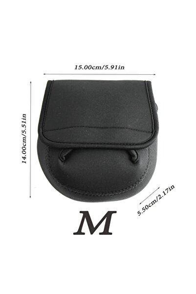 Choice حقيبة صيد السمك، حقيبة بكرة الصيد الدوارة S/M/L، غطاء حماية لبكرة الني...