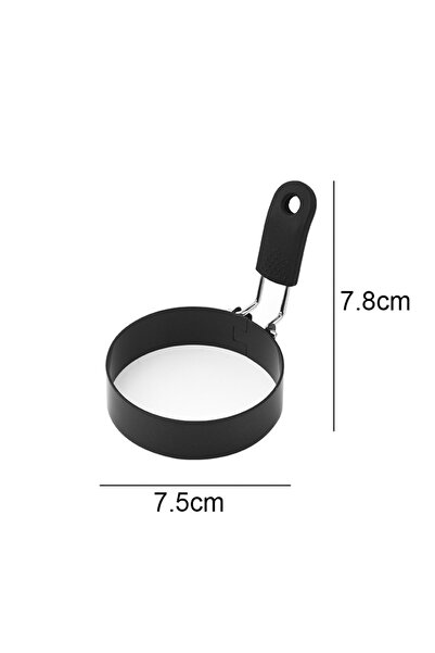 Choice حلقة طهي البيض المقلية الاحترافية غير اللاصقة المصنوعة من الفولاذ المق...