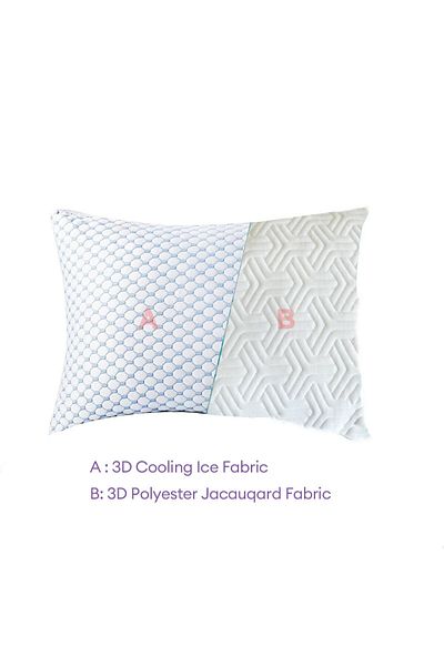 Choice A Cooling Pillow Memory Foam Pillows With Zipper Adjustable Firmness For Sleeping Cold Pillow (two .
