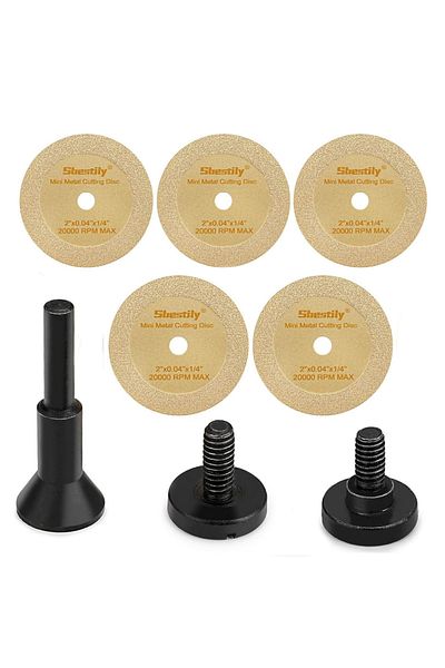 SI FANG Multipurpose Cutting Set1 Sbestily 7pcs/set 50mm Diamond Cutting Wheel 2 "cutting Disc Mini Saw Blad